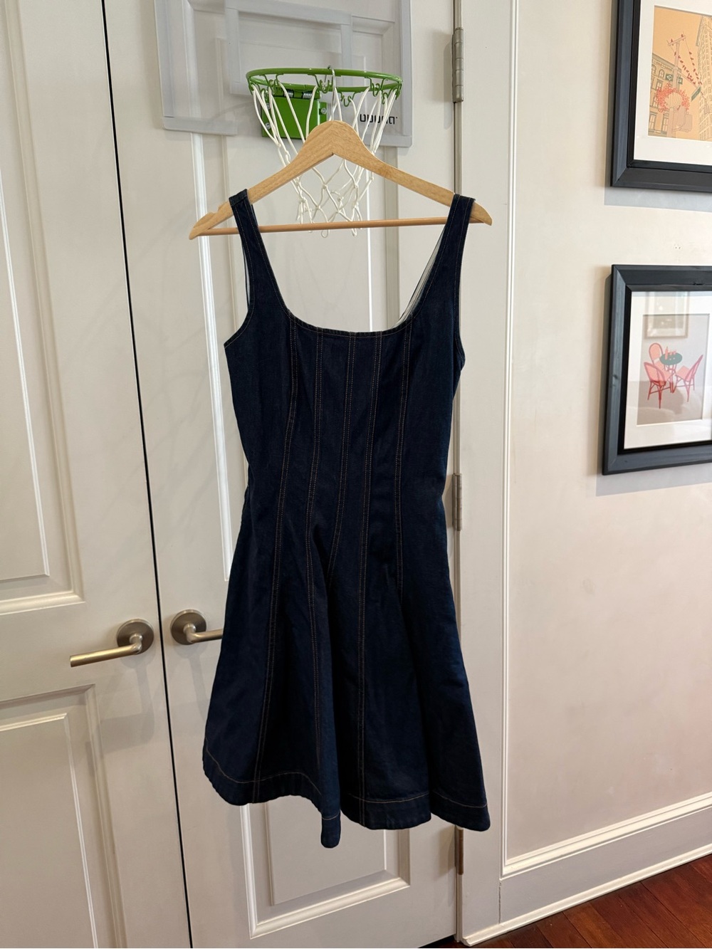 Kate Spade x Target Denim A-Line Tank Dress — Dark Blue